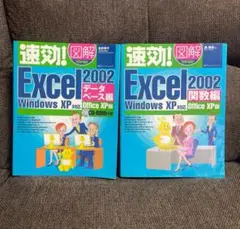 Excel 2002 Windows XP 解説書 2冊セット