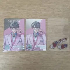 一橋綾人 にじさんじ アクリルパーツ メタルカードセット