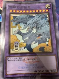 遊戯王 Yu-Gi-Oh! WCS クリアファイル 青眼の究極竜　②