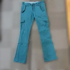 Tourdivision カーゴパンツ 76サイズ 青