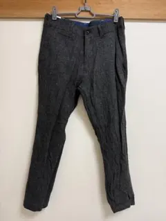 BEAUTY&YOUTH UNITED ARROWS ウールツイード テーパード