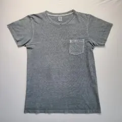 Velva Sheen ベルバシーン クルーネック ポケット Tシャツ グレー