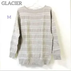 GLACIER グラシア　長袖トップス　ベージュ
