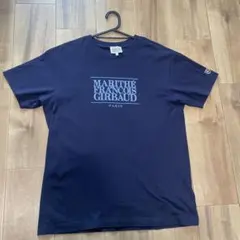 MARITHE FRANCOIS GIRBAUD Tシャツ ネイビー　Mサイズのサムネイル