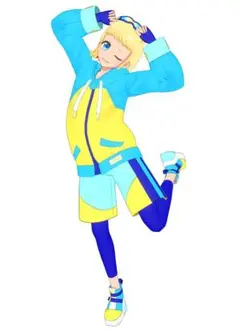 プリマジ カード オーバーサイズパーカーアクア 一式