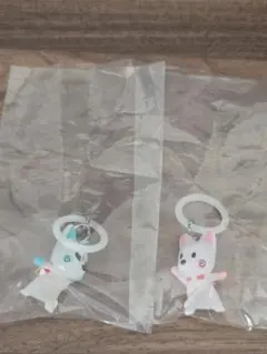 おじゃる丸 めじるしアクセサリー オコリン坊 ニコリン坊 2個セット