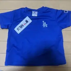 新品　100cm ロサンゼルスドジャース　LA 半袖Tシャツ　ドライ生地　MLBのサムネイル