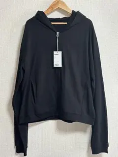 COLN ジップパーカー　ブラック　韓国ファッション