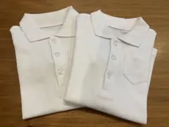 ベルメゾン　＜ベルポロ＞長袖ポロシャツ 【制服　白】【2枚セットあり】