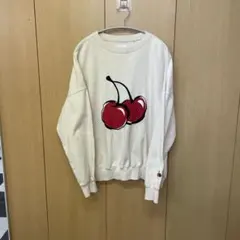 KIRSH スウェット アイボリー チェリーロゴのサムネイル