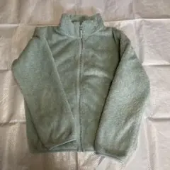 UNIQLO フリースジャケット 140 ミントグリーン