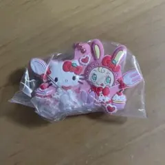 メゾピアノ×ハローキティ カプセルラバーマスコット ベリエちゃん×ハローキティ