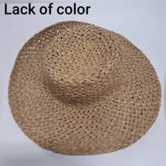 Lack of color ストローハット ベージュ系
