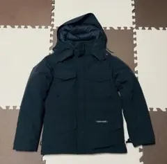 カナダグース カムループス フーデッドダウンジャケット ブラック CA01201