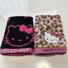 【ハローキティ】 ハンドタオル 2枚セット ハンカチ キティ