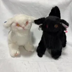 大英博物館 アヌビス & バステト ぬいぐるみ 2点セット エジプト タグ