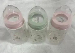 スマートエンジェル広口哺乳瓶3本セット まとめ売り 母乳実感使用可・互換性