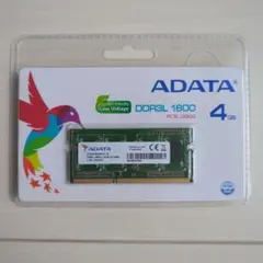 ADATA DDR3L 1600 4GB メモリーのサムネイル