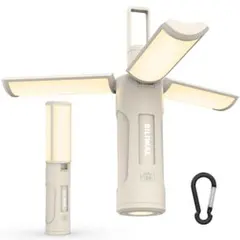 【多機能LEDランタン】防災、アウトドア、懐中電灯、360度全周照明、緊急ライト