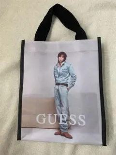guess ヒョンジン ショッパー 小 ショップバッグ - メルカリ