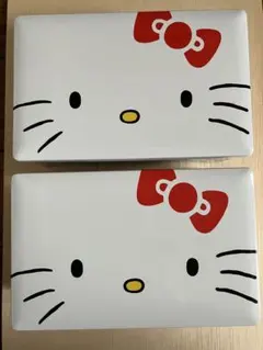 ハローキティ 空き缶 2個セット　ハローキティ展