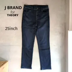 人気❤J BRAND Theory ハイライズ クロップドストレートデニム 25のサムネイル
