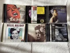 【6枚セット】ビリー・ホリデイ5枚＆エラ・フィッツジェラルド 1枚CDセット