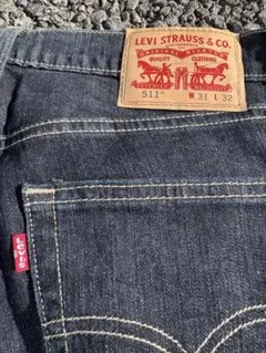 Levi's 511 ダークデニム W31 L32