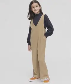 リブサロペット　ユニクロ　150 UNIQLO
