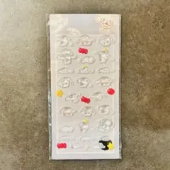 【サンリオ シナモロール】1枚 ボンボンドロップシール ぷくぷくシールステッカー