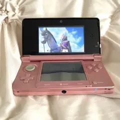 Nintendo 3DSピンク 本体 充電器・ケース付き