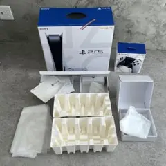 PS5 空箱（外箱＋内箱＋発泡スチ ロール＋説明書完品）※本体なし
