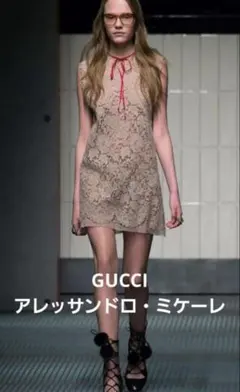 希少 GUCCI ミニドレス アレッサンドロ・ミケーレのデビューコレクションよりのサムネイル