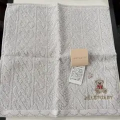 JILLSTUART タオルハンカチ ベア刺繍のサムネイル