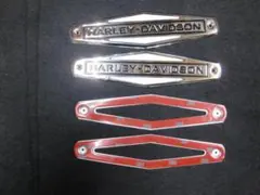 □新車はずし□Harley-Davidson□ハーレー純正エンブレム左右セット