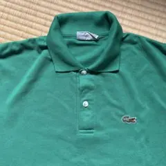 CHEMISE LACOSTE ポロシャツ フランス製 グリーン M ラコステのサムネイル
