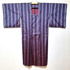 新品未使用 道行 ロングコート 和装コート 雨コート ネイビー ク-2