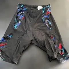 サイクル　スパッツ　USA製　パット付き