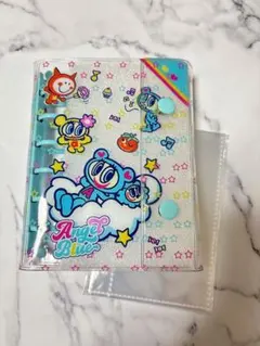 A7サイズシール帳バインダー♡エンジェルブルー♡リフィル10枚入り