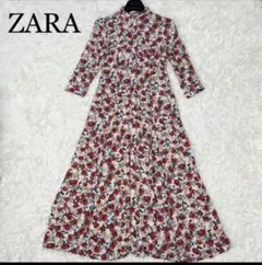 zara ワンピース　ロング