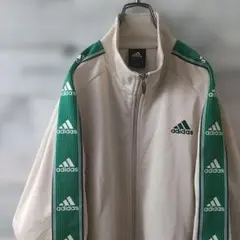 adidas アディダス ジャージ トラックジャケット 00s L 刺繍ロゴ