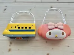 マクドナルド　プラレール・マイメロディー　ドリンクホルダー