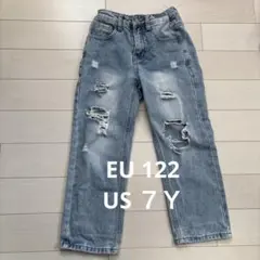 デニム クラッシュデニム ジーパン パンツ
