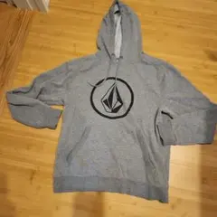 ヴォルコムボルコムパーカートレーナーグレーフードメンズ