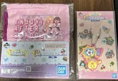 一番くじ可哀想に！〜えんじょい⭐︎スクールライフ！〜（巾着&ラバーチャームセット）