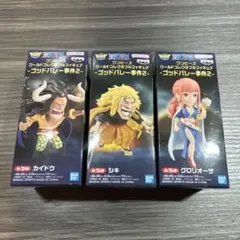 ワンピース ワールドコレクタブルフィギュア　ゴッドバレー事件2 3種セット
