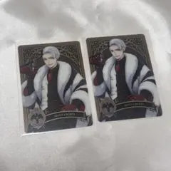 ツイステ クルーウェル メタカ カード ディズニー ツイステッドワンダーランド