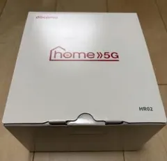早い者勝ち！ドコモ HOME5G 新品未使用 ダークグレー HR02