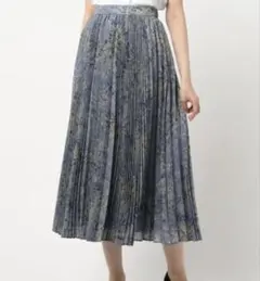 【CLANE】FLOWING FLOWER SKIRT