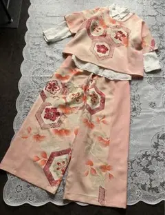 着物リメイク　トップス　パンツ　セットアップ